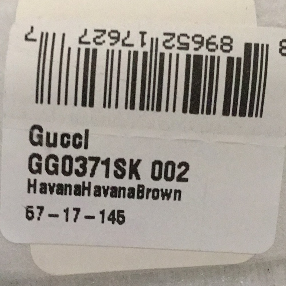 GUCCI BROWN GRADIENT ROUND LADIES SUNGLASSES. - Picture 9 of 9